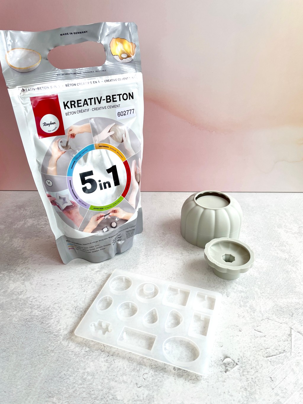 Kreatives Gießen: Erfahrungen mit&nbsp;Kreativ-Beton